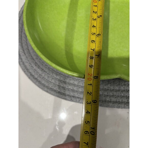 Vintage Serving Bowl Melamine Melmac LimeGreen Mid Century Branchell - Picture 6 of 6